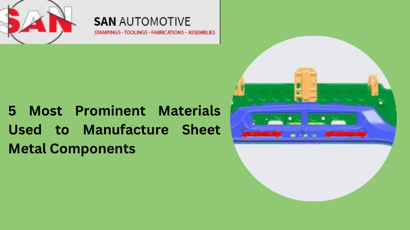 5 Most Prominent Materials Used to Manufacture Sheet Metal Components