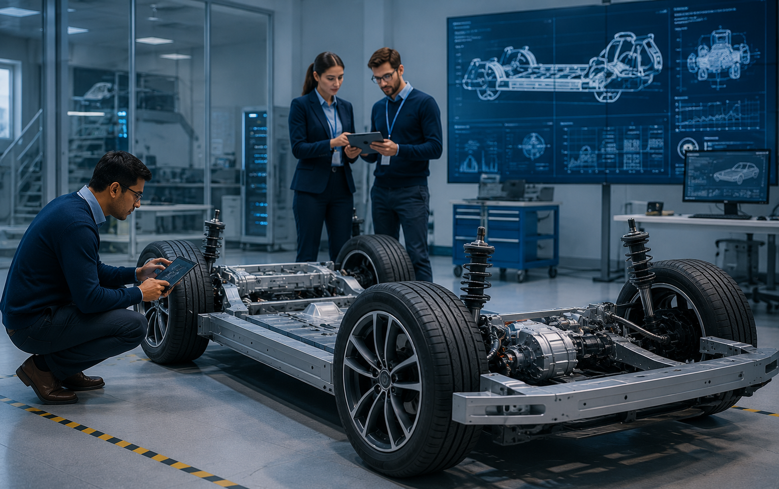 SAN Automotive: Engineering the Future of Mobility with Advanced Chassis Systems